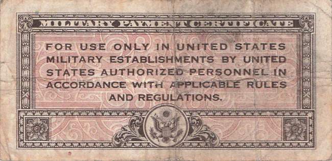 USA MPC Series 461 p.M1 5 Cents 1946